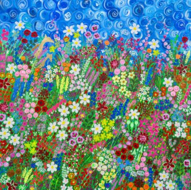 THE FLOWERS OF EASTON WALLED GARDENS by flower artist Charron Pugsley-Hill